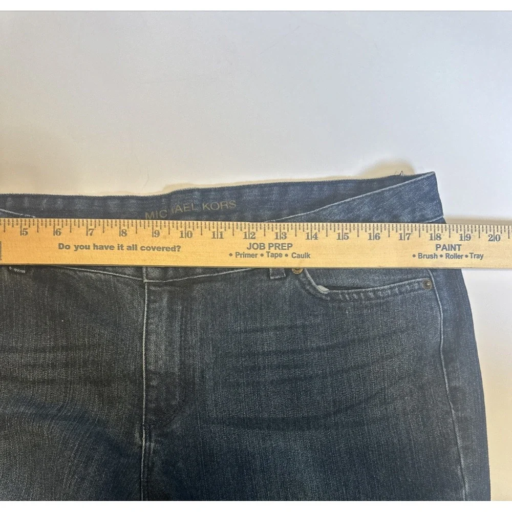 Michael Kors Skinny Jeans Women's Medium Blue Stretch Denim Size 12